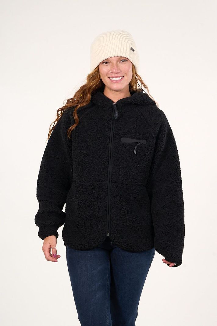 Poleron Sherpa mujer Full zipper y capucha  VW8765 Polemic-4