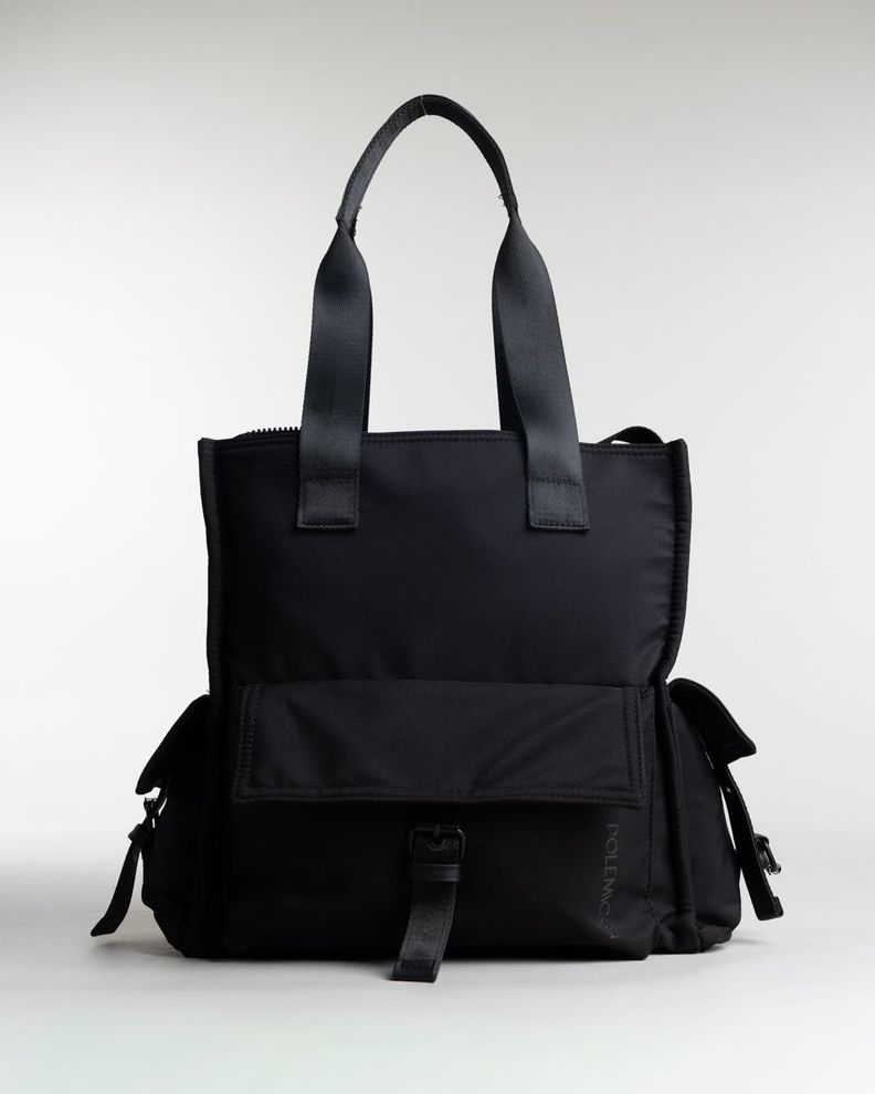 Bolso Cargo Mujer Urban Negro 12L Polemic