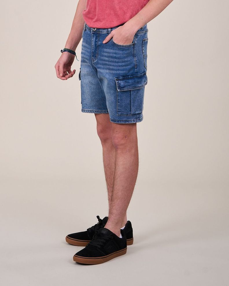 Bermuda Denim procesado Relax VV339 - Polemic-0