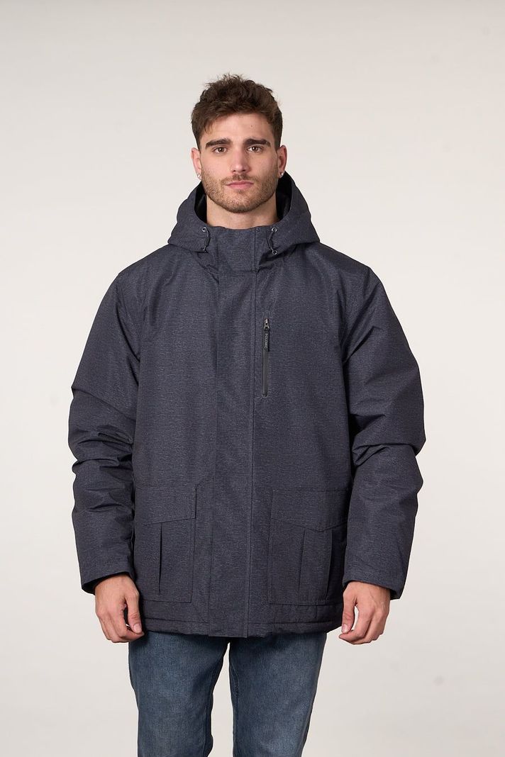 Parka Waterproof Standar Fit Negro wi9701 Polemic-0