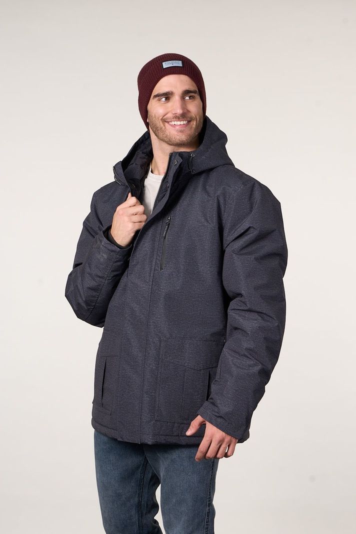 Parka Waterproof Standar Fit Negro wi9701 Polemic-2