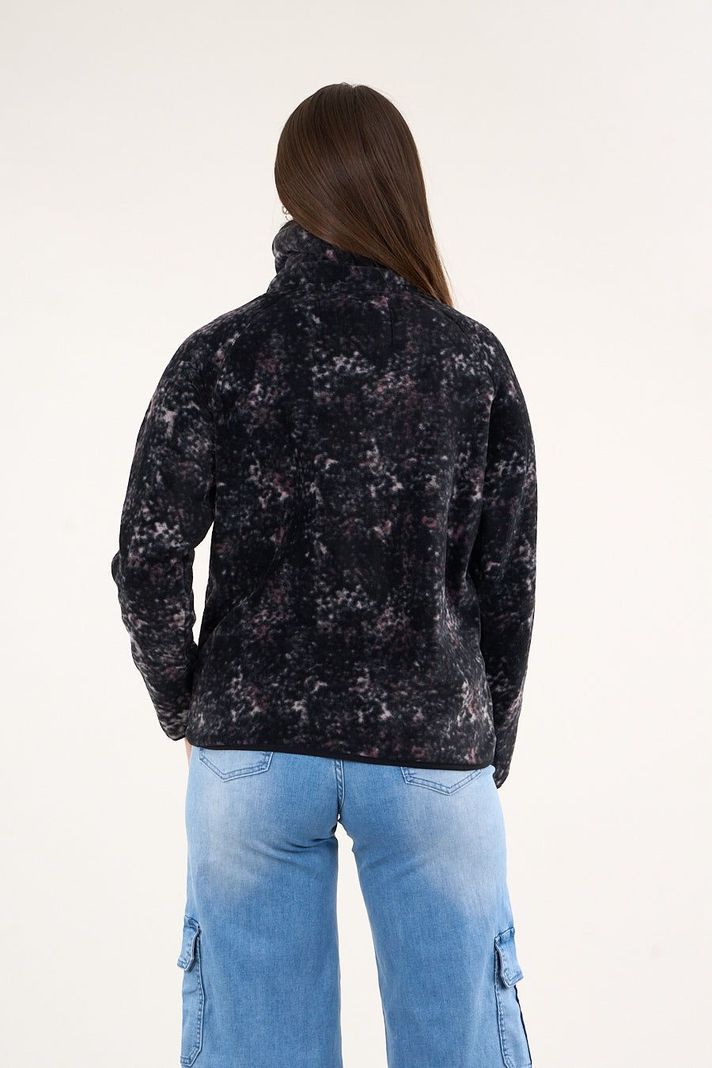 Poleron polar mujer Procesado Full Zipper Print  VW8762 Polemic-2