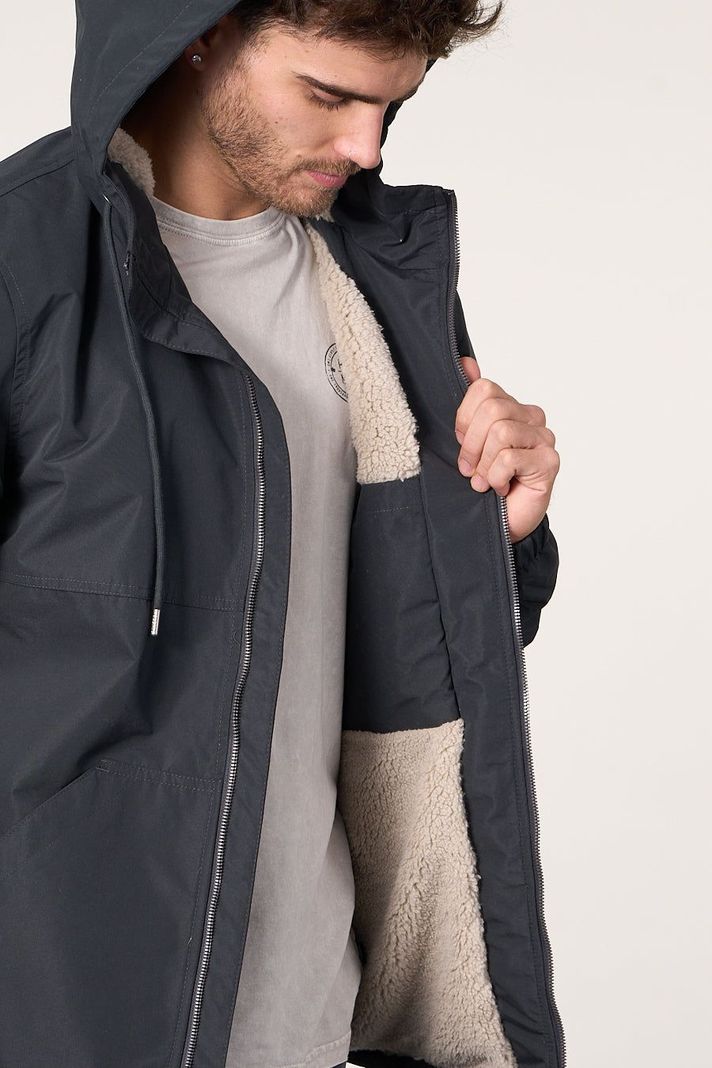 Parka Waterproof con Chiporro interior Gris wi9700 Polemic-1