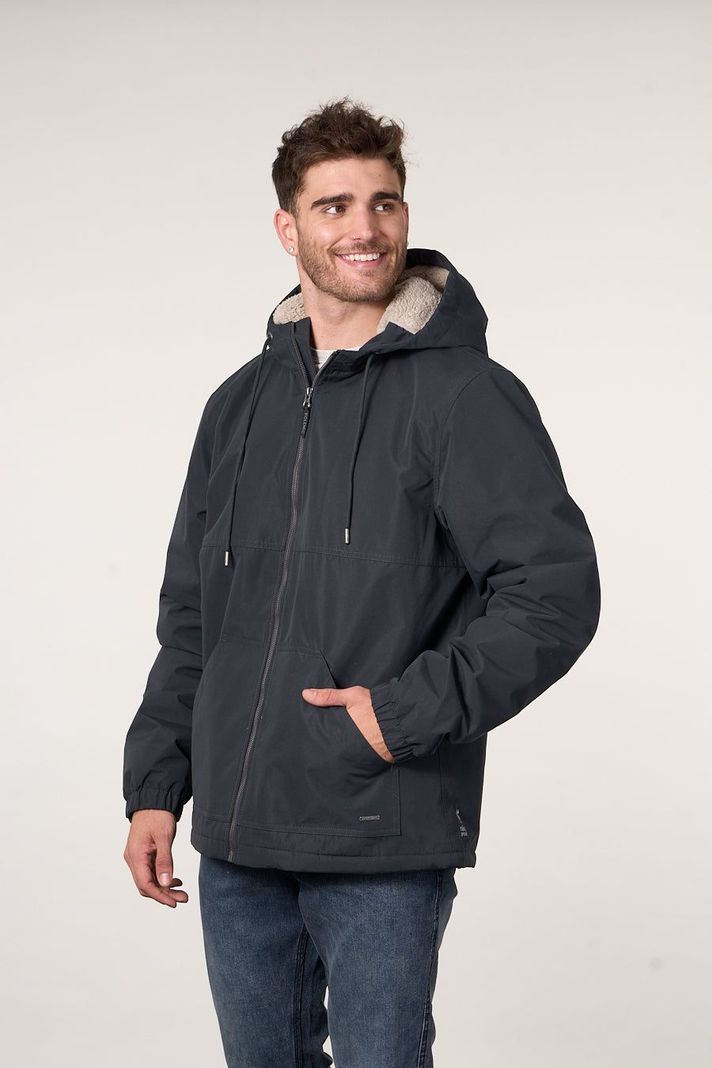 Parka Waterproof con Chiporro interior Gris wi9700 Polemic-3