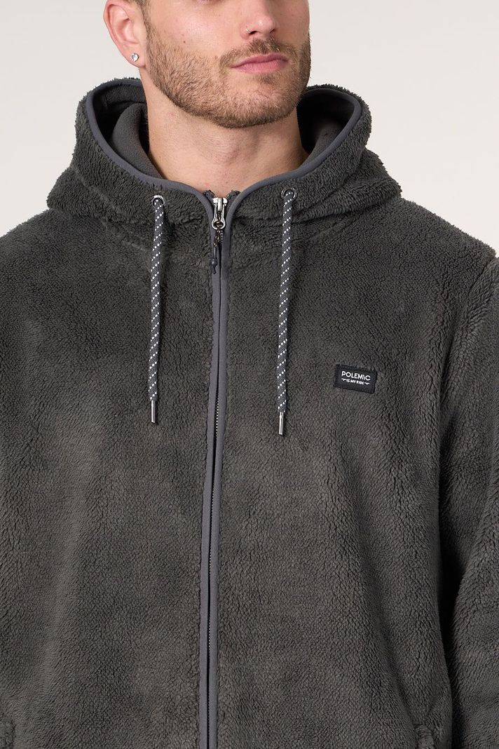 Poleron Bonded Shaggy con gorro Classic 8701 Polemic-2