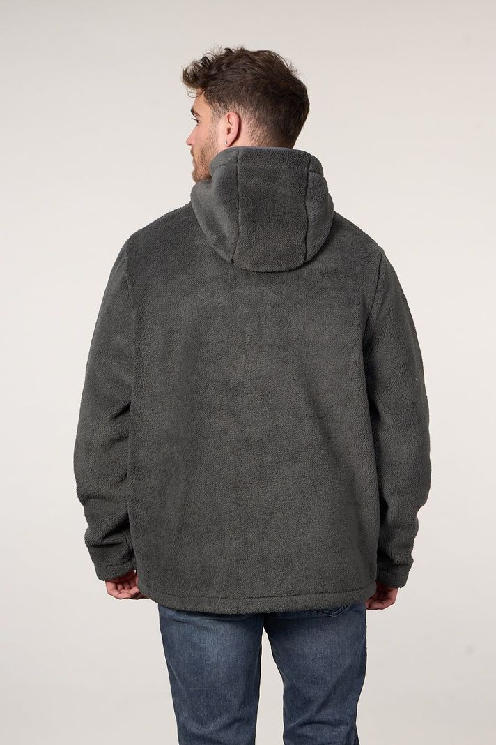 Poleron Bonded Shaggy con gorro Classic 8701 Polemic-4
