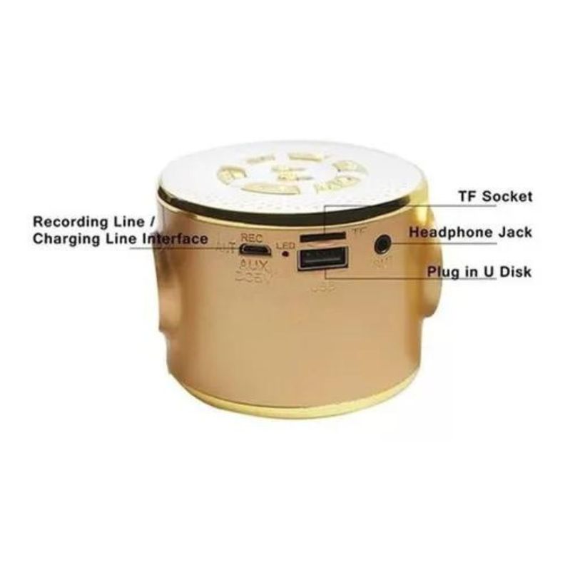 Microfono Karaoke Bluetooth Parlante Luces Varios Colores-2