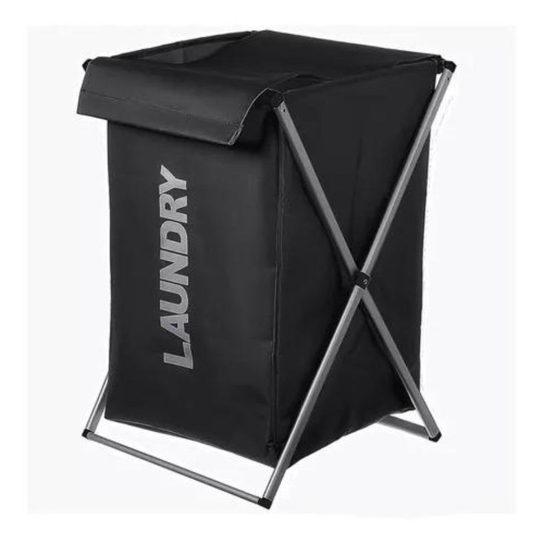 Cesta Ropa Sucia Plegable Canasto De Tela Diseño Practico-1