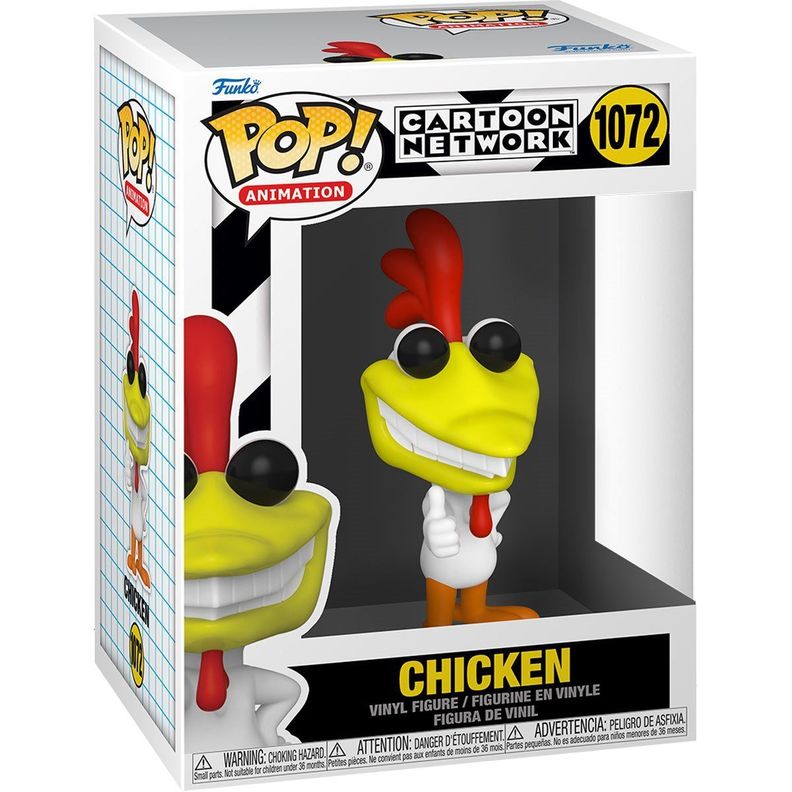 Figura Funko Pop, Chicken - Cow & Chicken - 1072-1