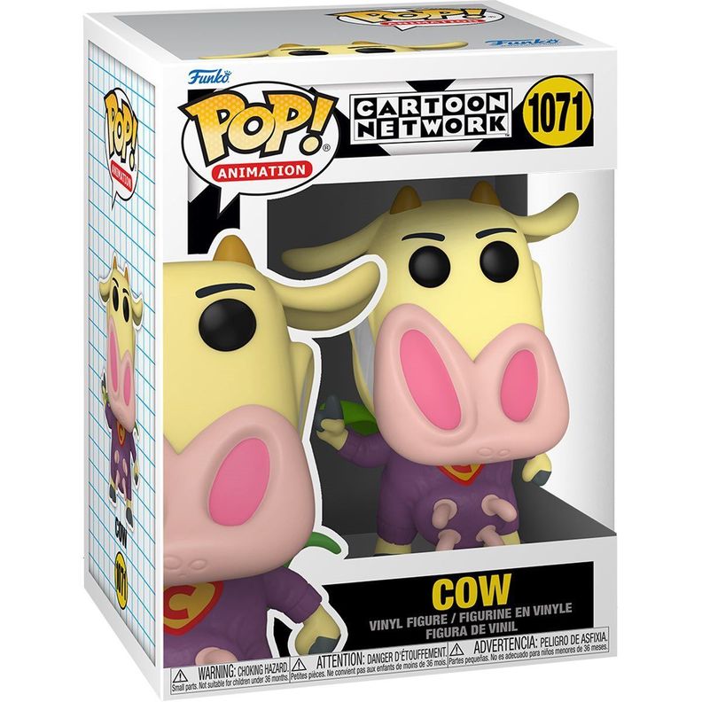 Figura Funko Pop, Cow - Cow & Chicken - 1071-1