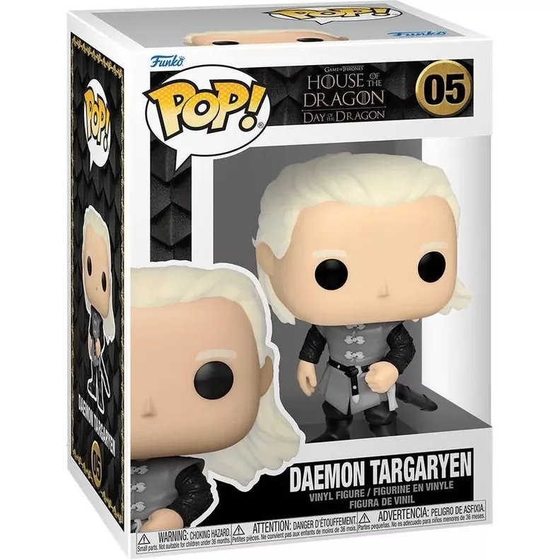 Figura Funko Pop, Daemon Targaryen - house of the dragon 05-0