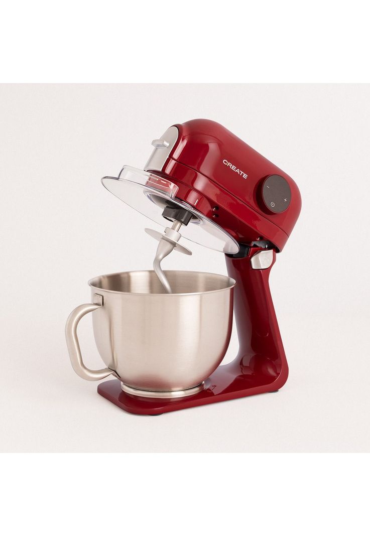 BATIDORA DE PEDESTAL DOWNMIX RETRO ROJA CREATE IKOHS-0