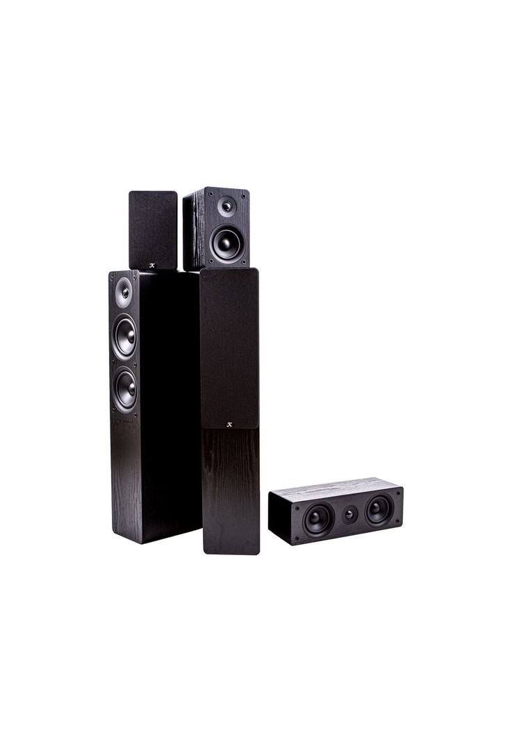 GERMAN AKUSTIC SET PARLANTES Hi-Fi HTS-705 BLACK-0