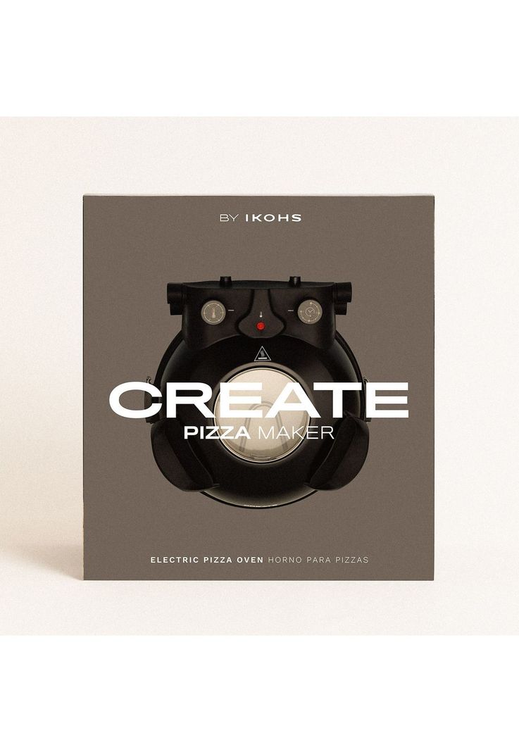 HORNO ELÉCTRICO PARA PIZZAS PIZZA MAKER CREATE IKOHS-8