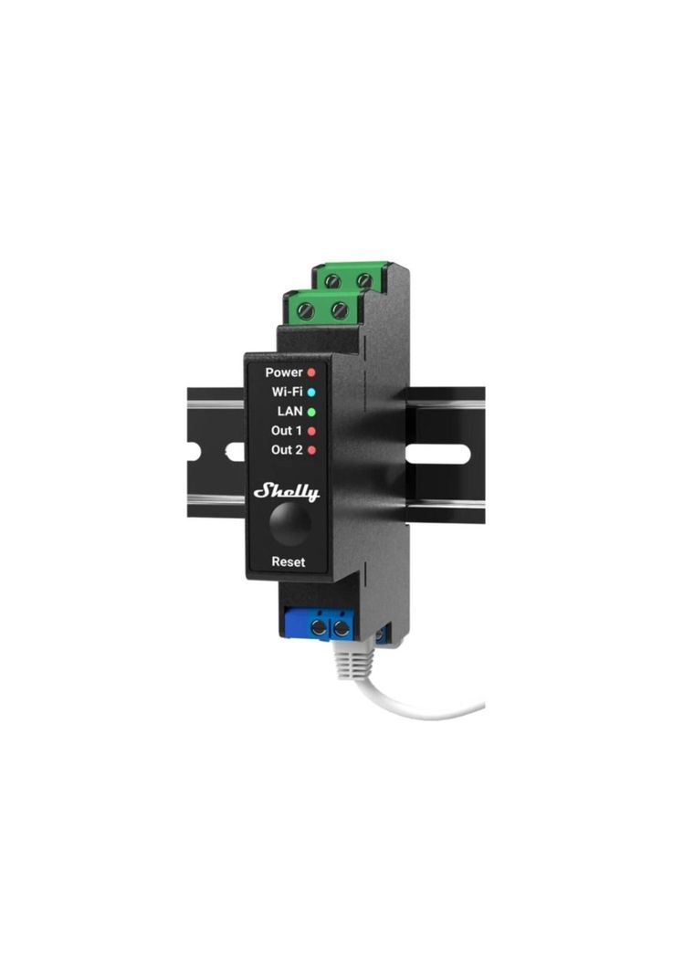 RELAY PROFESIONAL WI-FI ETHERNET PRO 2PM SHELLY-0
