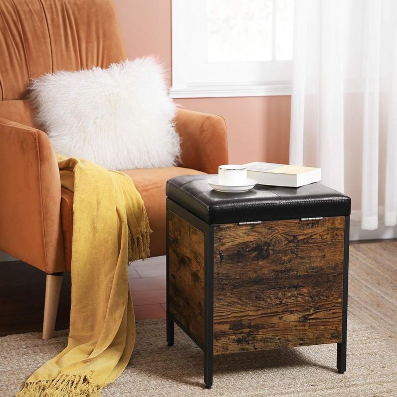 Mueble Zapatero Baúl Organizador Eco Cuero Vannala-4