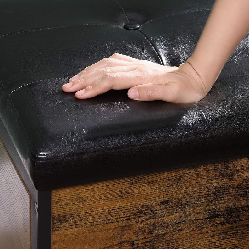 Mueble Zapatero Baúl Organizador Eco Cuero Vannala-5