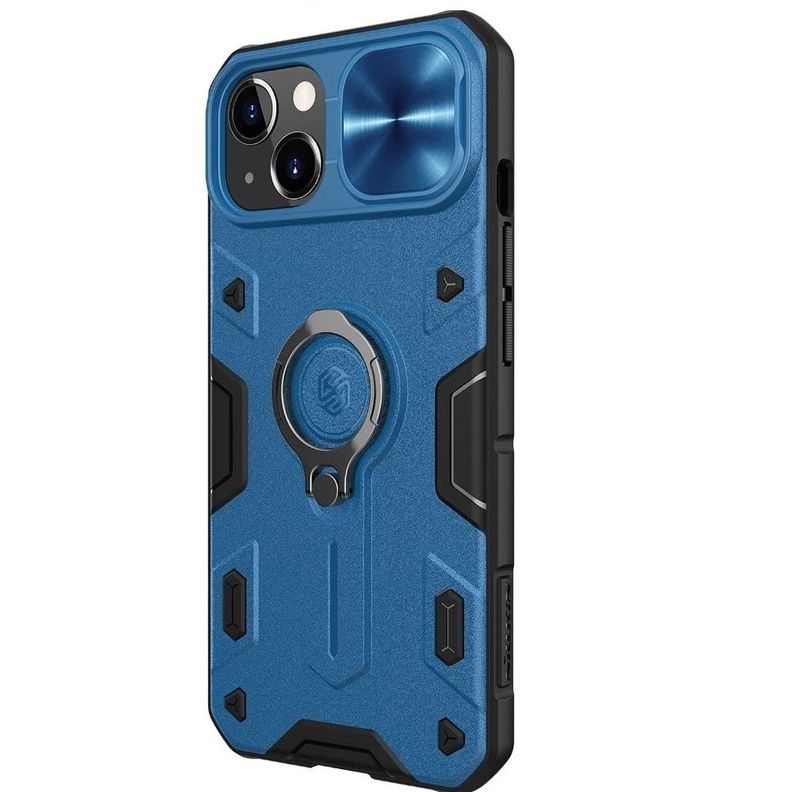 Carcasa Antishock Armor Azul + Lámina Compatible iPhone 13-0