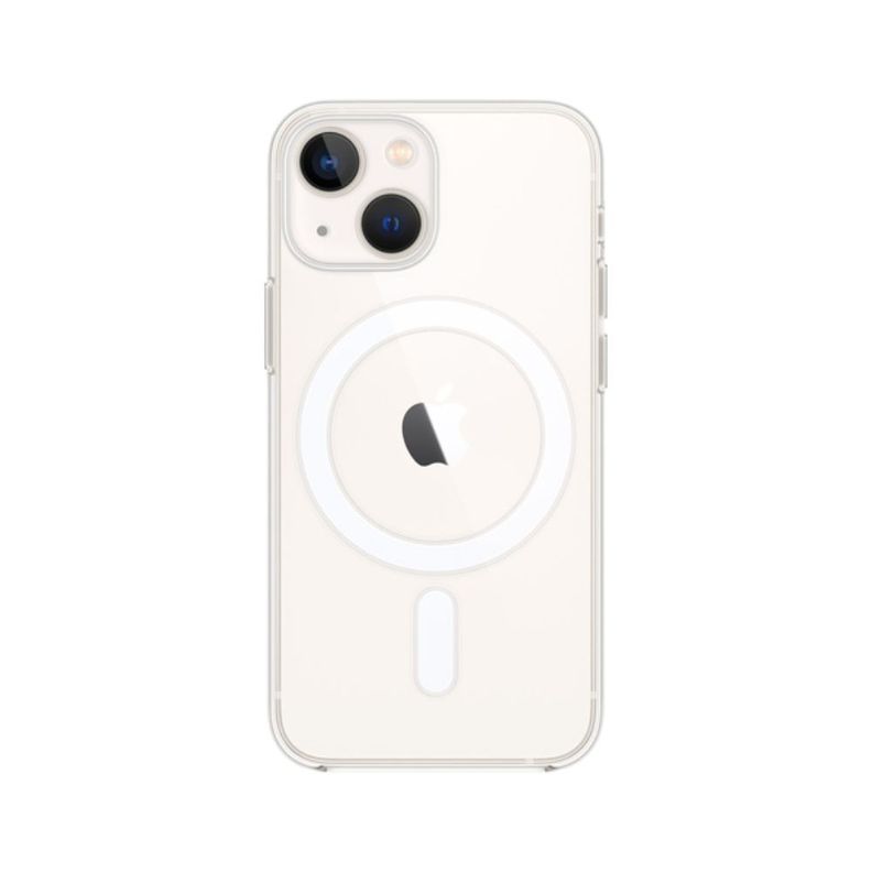 Carcasa Para iPhone 14 Transparente Tpu Con Magsafe + Lámina-0