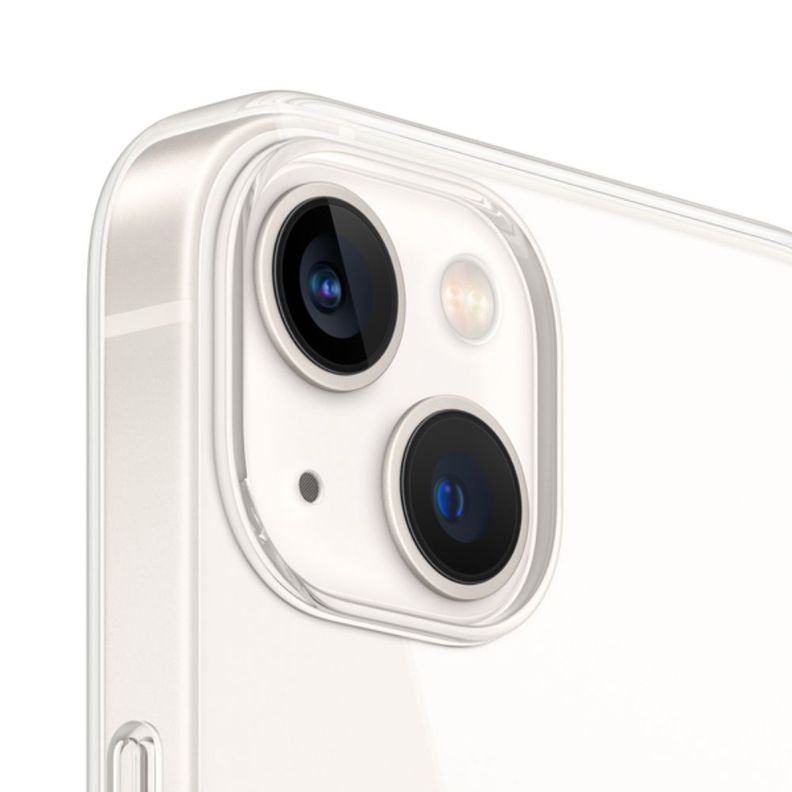 Carcasa Para iPhone 14 Transparente Tpu Con Magsafe + Lámina-2