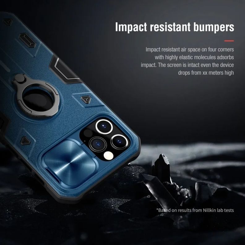Carcasa Antishock + Lámina Compatible con iPhone 12 Pro Max-4