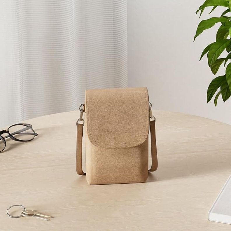 Mini Bag Eco Cuero Floresta Camel-1