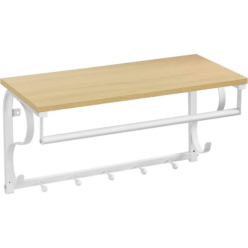 Repisa Perchero Vasaro Estante de Pared-0