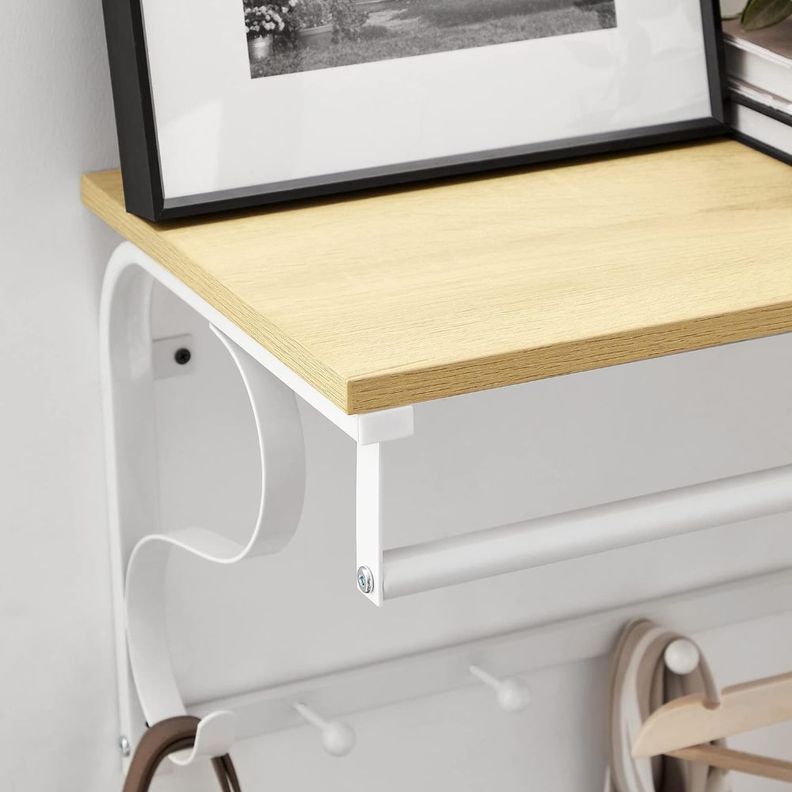 Repisa Perchero Vasaro Estante de Pared-7