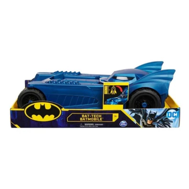 Vehiculo Batman Azul Colección DC Batimóvil-0