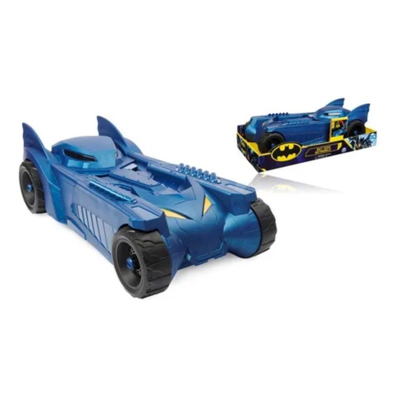 Vehiculo Batman Azul Colección DC Batimóvil-3