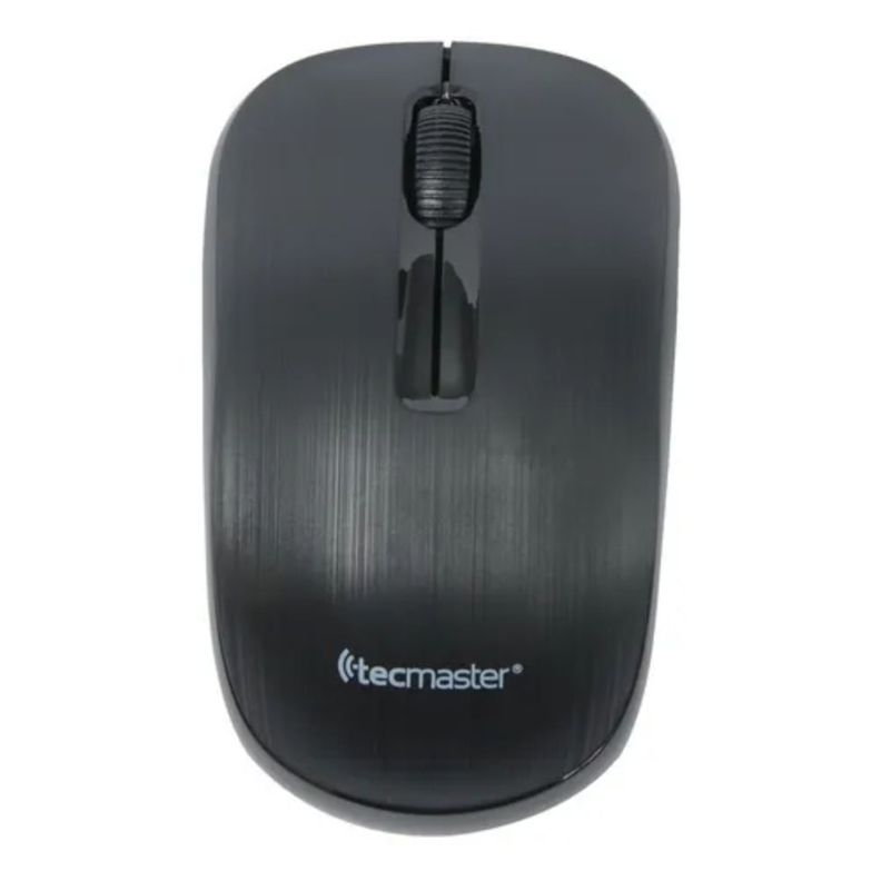 Mouse Inalámbrico Tecmaster Negro 1200 Dpi