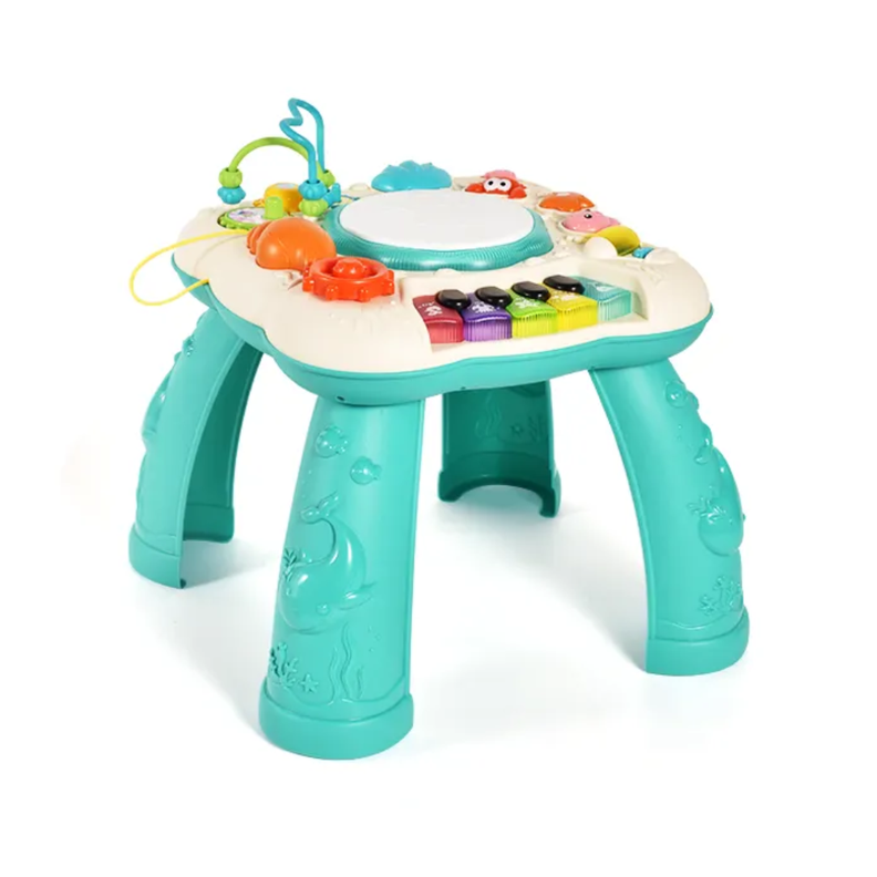 Mesa de Aprendizaje Musical Juguete Didáctico Azul-1