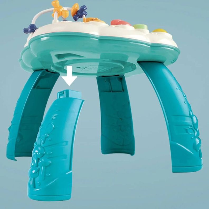 Mesa de Aprendizaje Musical Juguete Didáctico Azul-3