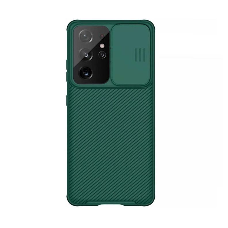 Carcasa Protector Camara Verde Nilkin Compatible Samsung S21-0
