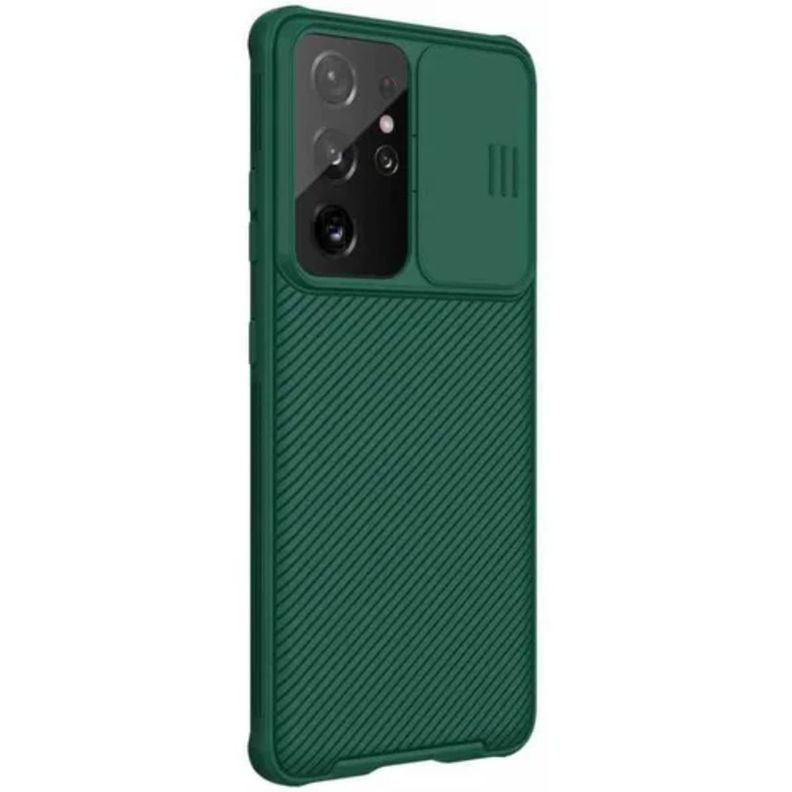 Carcasa Protector Camara Verde Nilkin Compatible Samsung S21-1