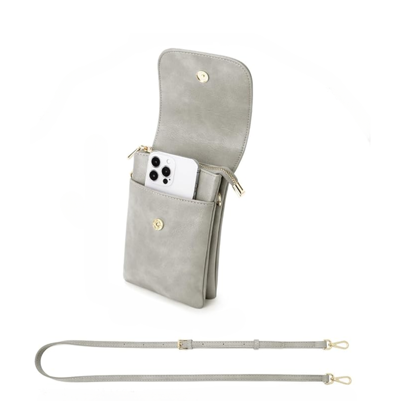 Mini Bag Eco Cuero Floresta Grey-1