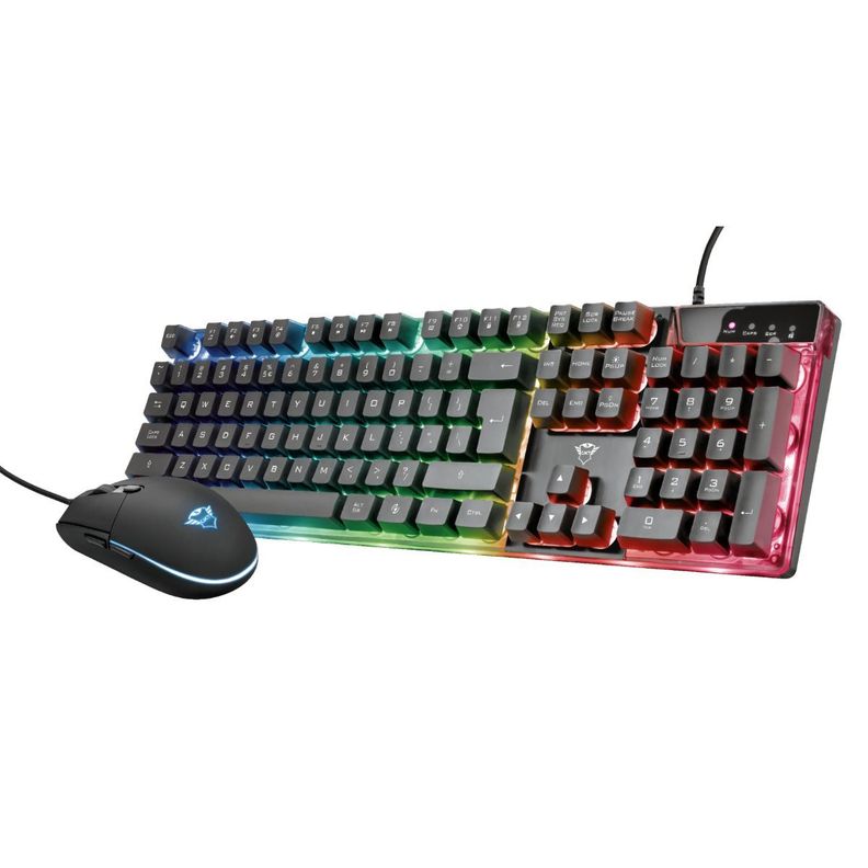 Combo Gamer Mouse y Keyboard Azor Trust GXT 838-0