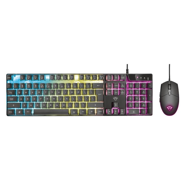 Combo Gamer Mouse y Keyboard Azor Trust GXT 838-2
