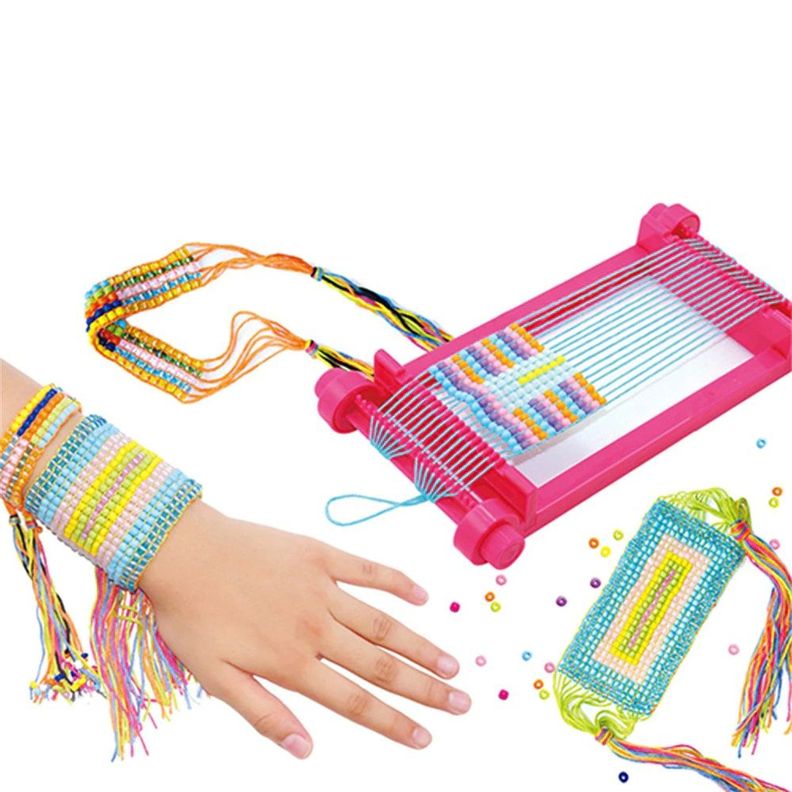 Set Mostacillas para Pulseras DIY con Armador Niñas