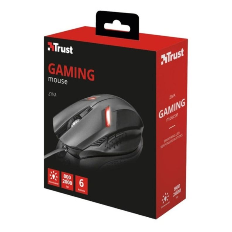 Mouse Gamer Trust Ziva Optical-3