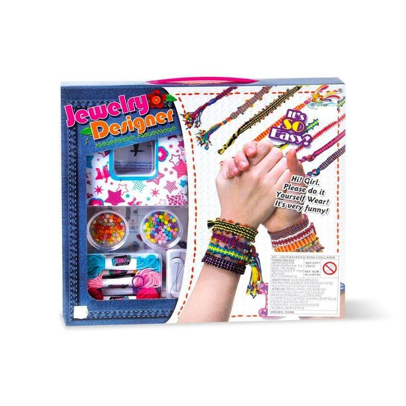 Set Mostacillas para Hacer Pulseras de Hilo DIY-1