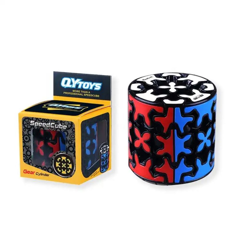 Cubo Rubik Engranajes Circular Qiyi Uso Profesional Lubricad-0