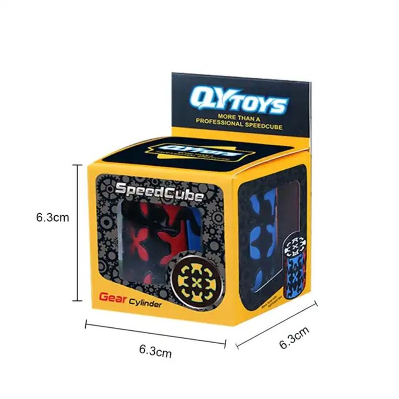 Cubo Rubik Engranajes Circular Qiyi Uso Profesional Lubricad-1