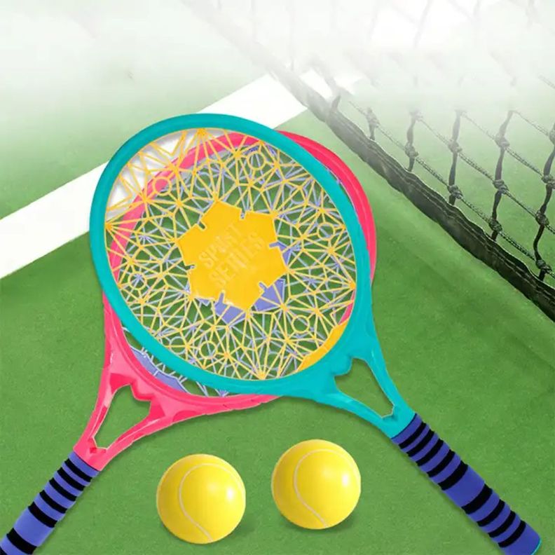 Set de 2 raquetas de Tenis con 2 Pelotas Incluidas-3