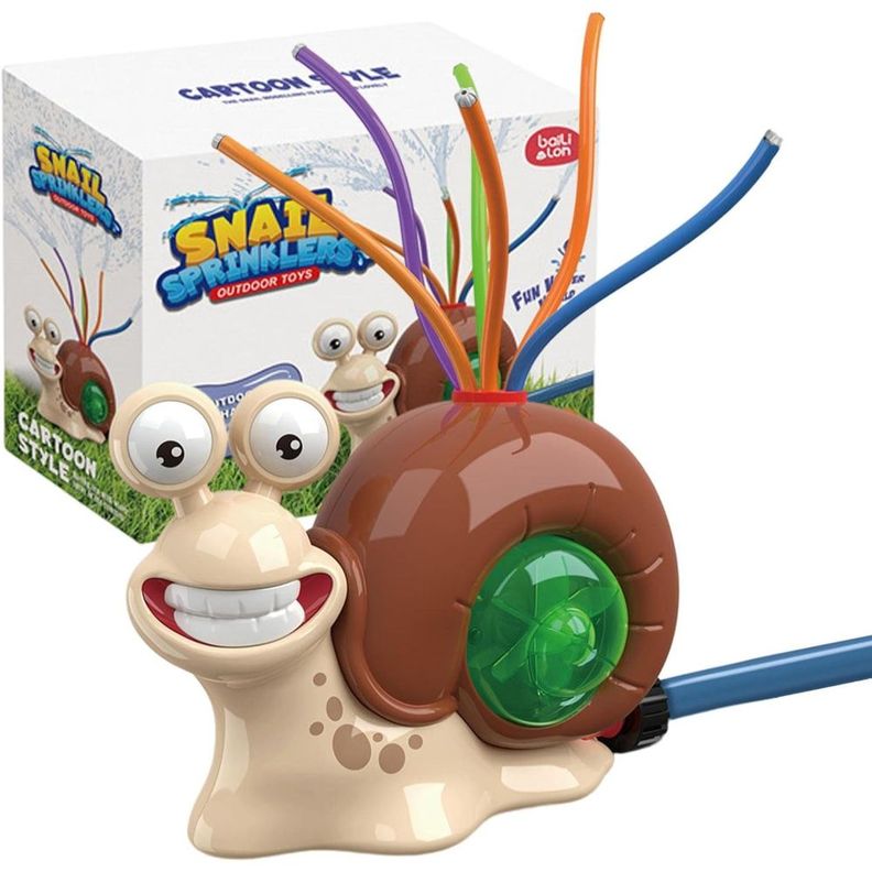 Caracol con Mangueras Rociador de Agua Juguete de Verano-0