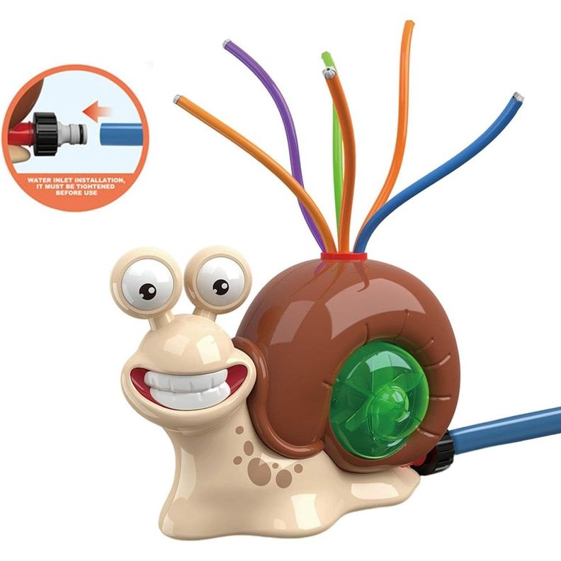 Caracol con Mangueras Rociador de Agua Juguete de Verano-2