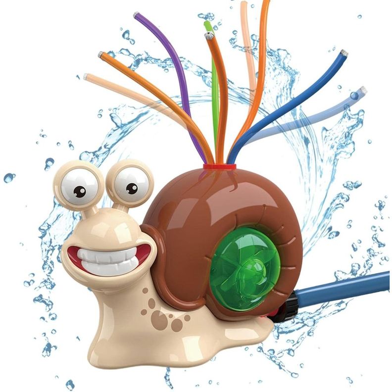 Caracol con Mangueras Rociador de Agua Juguete de Verano-3