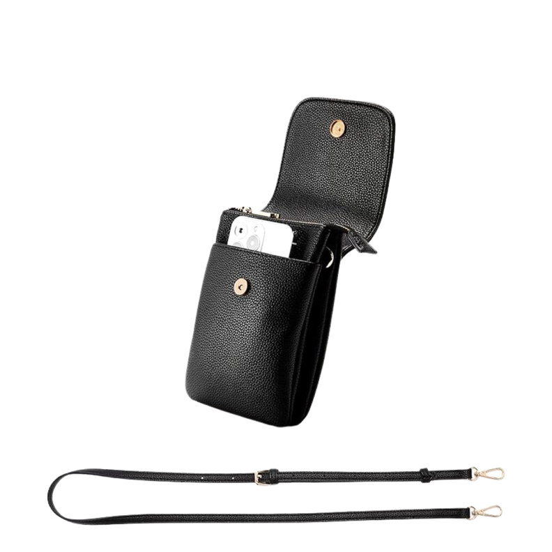 Mini Bag Eco Cuero Floresta Black-3