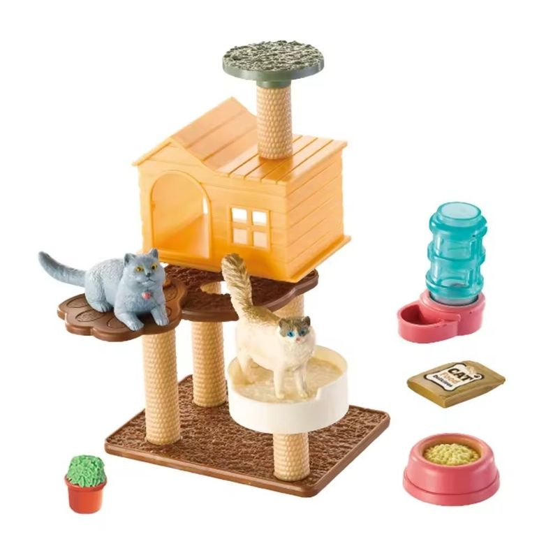 Aventura Gatuna Set de Juego con Rascadores y Accesorios-0