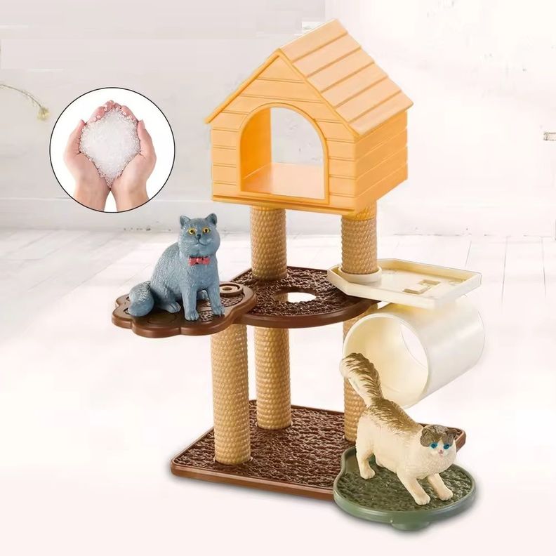 Aventura Gatuna Set de Juego con Rascadores y Accesorios-2